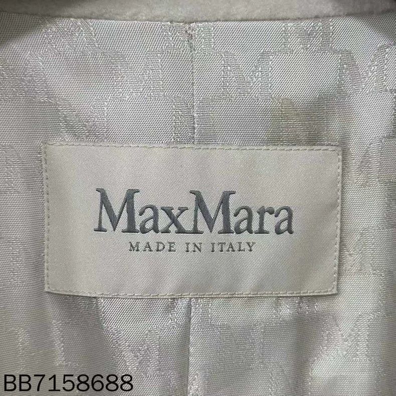 Max Mara MaxMara Long Coat with Belted Waist Size XS / US 0-2 / IT 36-38 - 7 Thumbnail