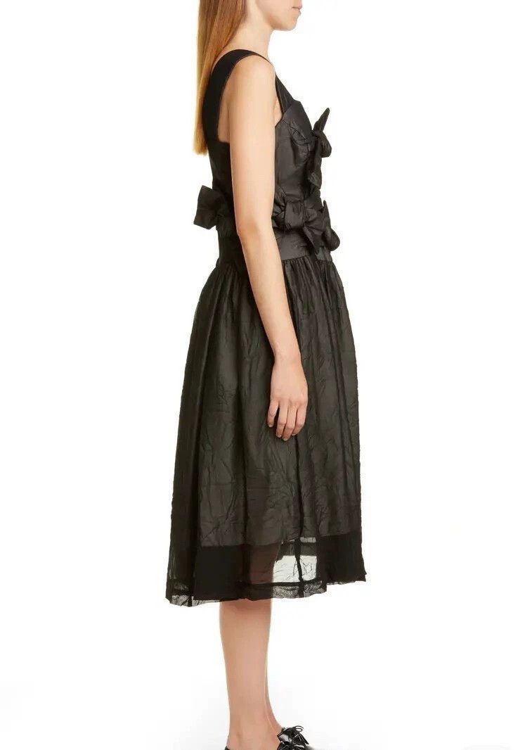 Comme des Garcons black mid-length dress with bows - dmc Size XS / US 0-2 / IT 36-38 - 7 Thumbnail
