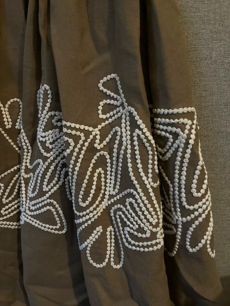 Loro Piana Loro Piana 2023 Linen Embroidered Long Dress Size M / US 6-8 / IT 42-44 - 4 Thumbnail