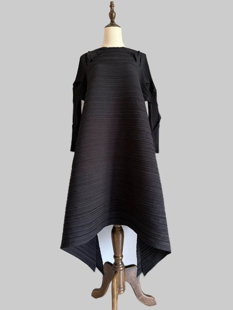Issey Miyake Issey Miyake Fete Pleated Spring Dress Size M / US 6-8 / IT 42-44 - 5 Thumbnail