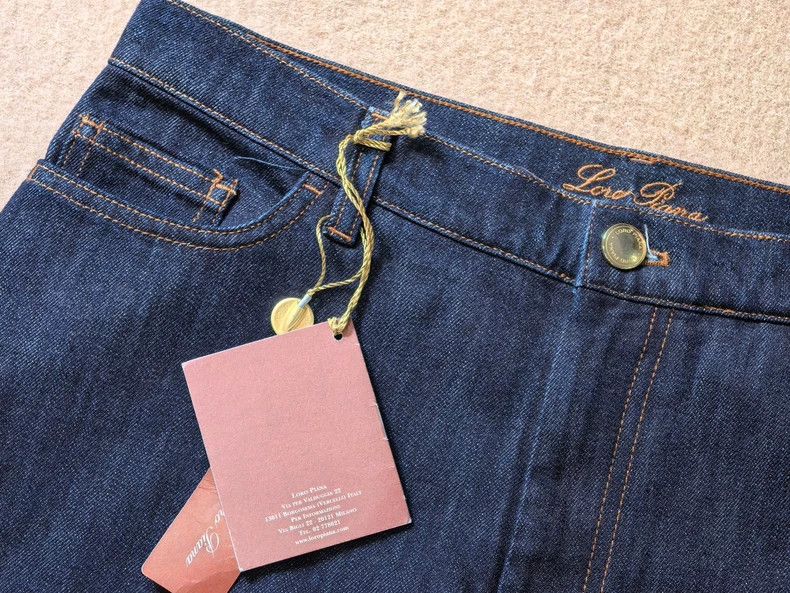 Loro Piana Loro Piana Women's Cotton Cashmere Jeans Size 28" / US 6 / IT 42 - 3 Thumbnail