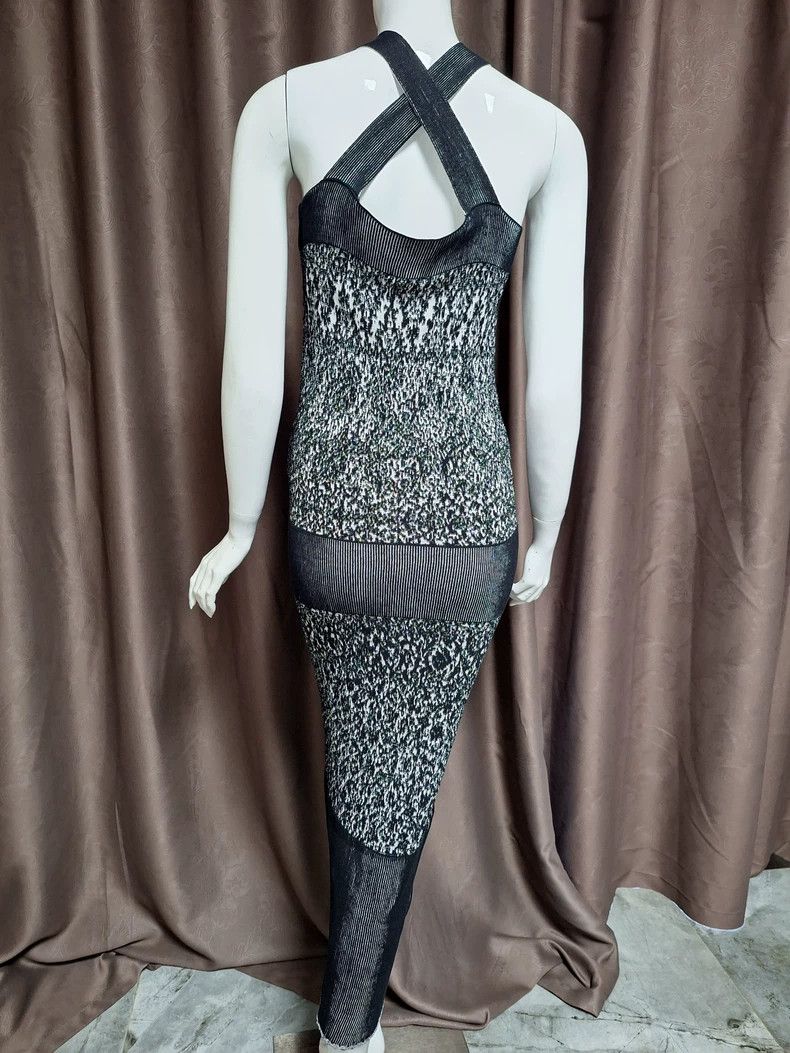 Vivienne Westwood Vivienne Westwood Women's Dress Black White - dmc Size L / US 10 / IT 46 - 3 Thumbnail