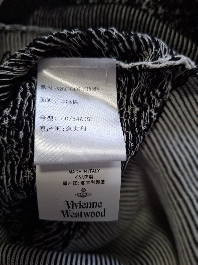 Vivienne Westwood Vivienne Westwood Women's Dress Black White - dmc Size L / US 10 / IT 46 - 9 Thumbnail