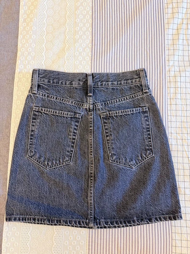 Helmut Lang Helmut Lang Denim Mini Skirt - dmc Size 24" / US 00 / IT 34 - 2 Thumbnail