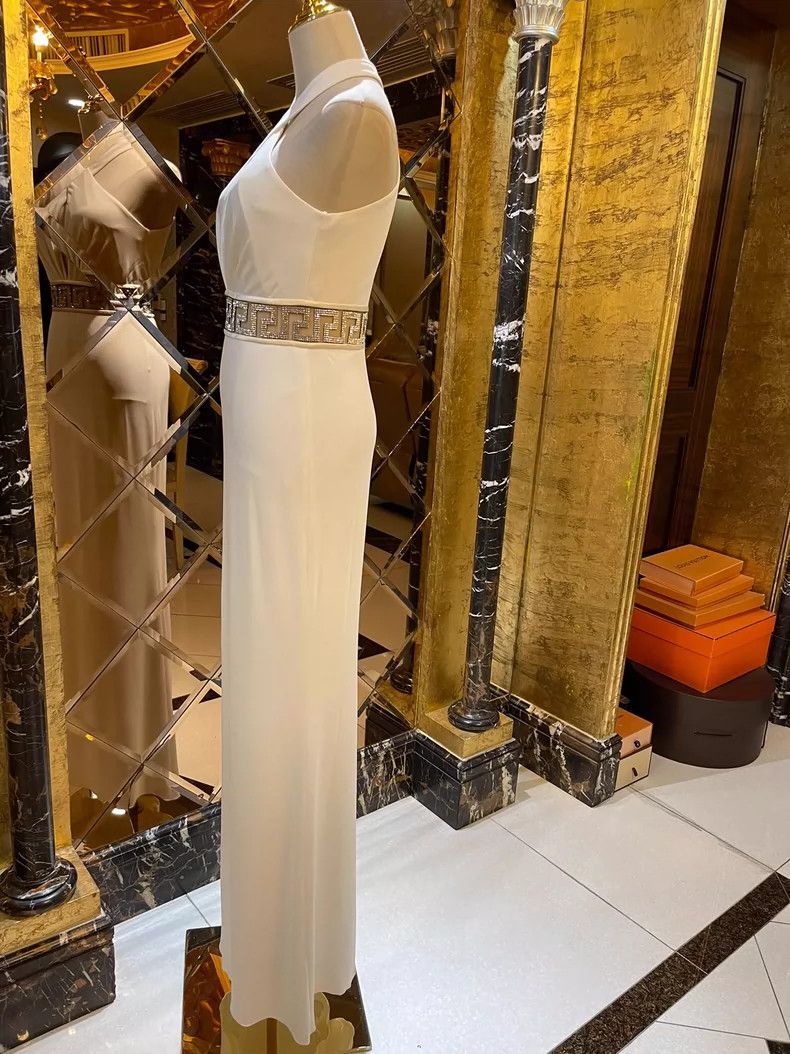 Versace Versace High-Definition Sleeveless Evening Gown - dmc Size S / US 4 / IT 40 - 3 Thumbnail