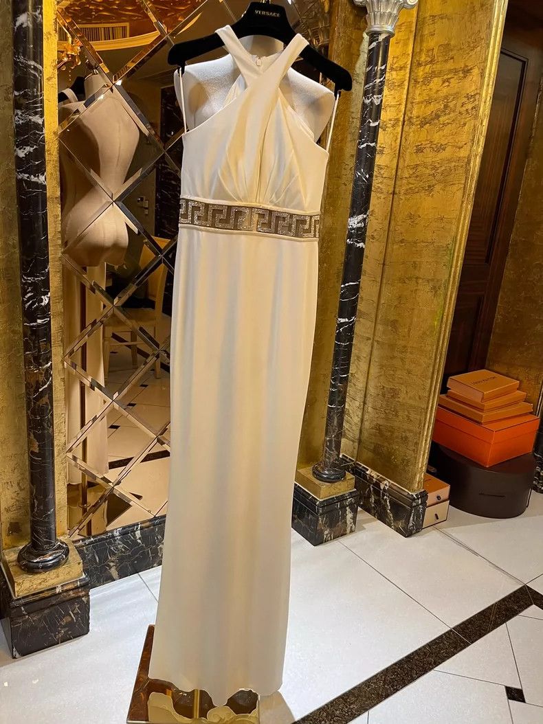 Versace Versace High-Definition Sleeveless Evening Gown - dmc Size S / US 4 / IT 40 - 6 Thumbnail