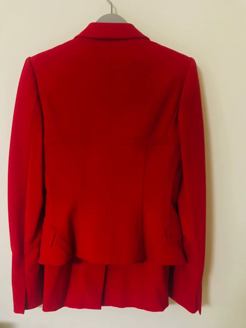 Versace VERSACE Red Women's Suit with Skirt Set - dmc Size M / US 6-8 / IT 42-44 - 2 Thumbnail
