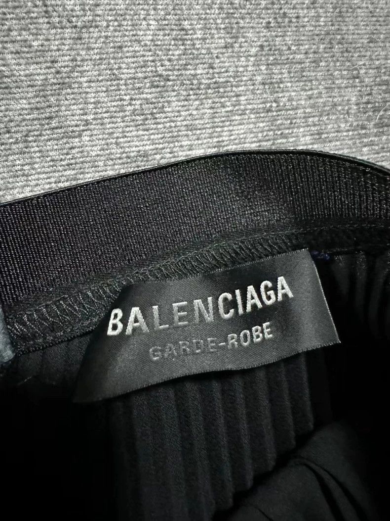 Balenciaga Balenciaga Pleated Elastic Midi Skirt- dmc Size 24" / US 00 / IT 34 - 3 Thumbnail