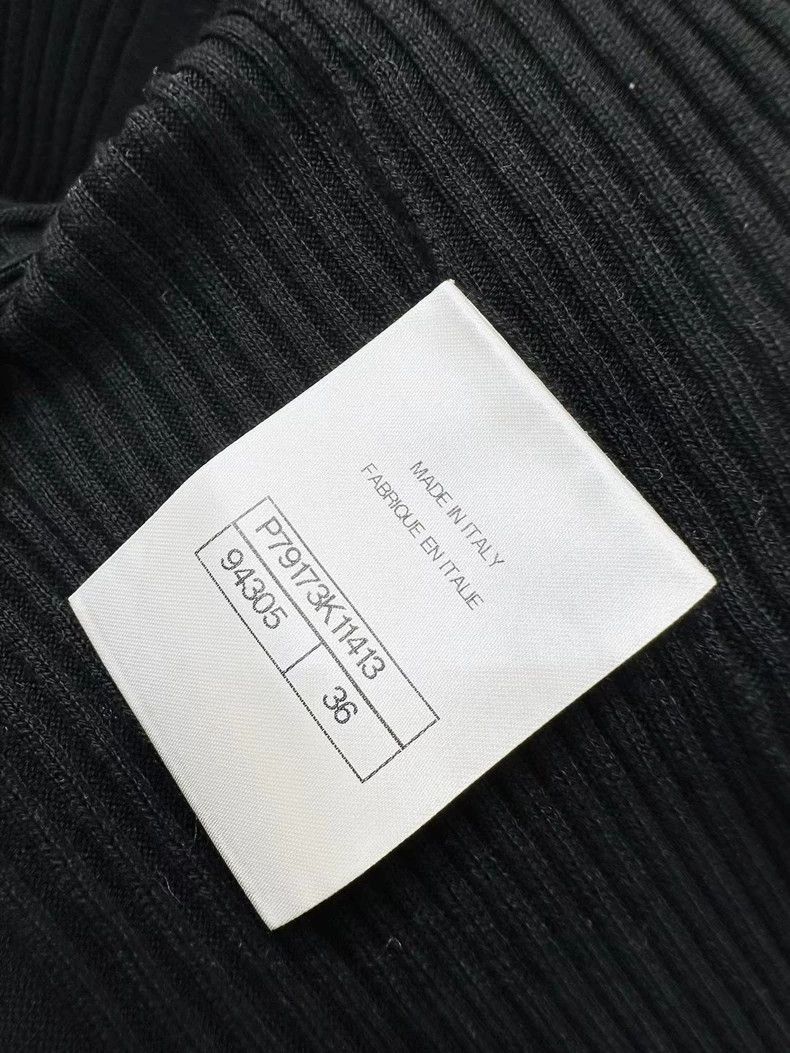 Chanel Chanel 25p CC Black Sleeveless Dress - dmc Size S / US 4 / IT 40 - 5 Thumbnail