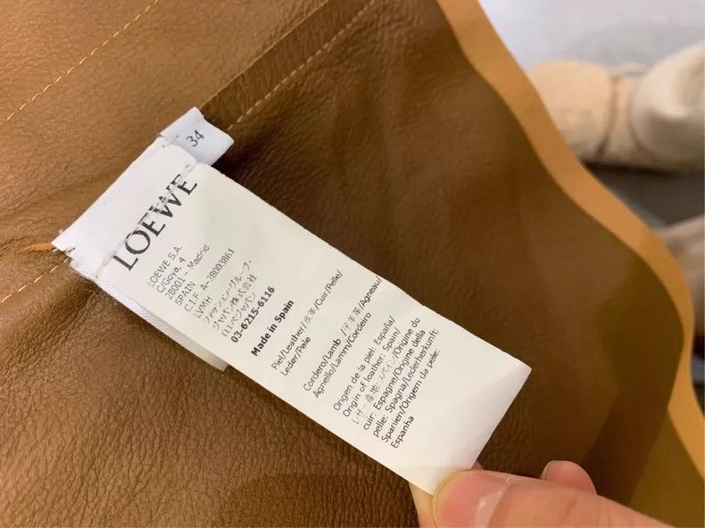 Loewe LOEWE Women's Leather Jacket - dmc Size XS / US 0-2 / IT 36-38 - 3 Thumbnail