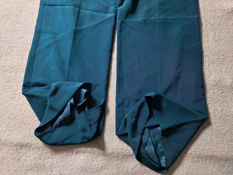 Loro Piana Loro Piana Women's Silk High-Waist Pants - dmc Size 28" / US 6 / IT 42 - 4 Thumbnail