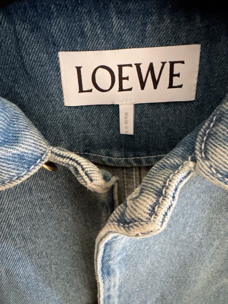 Loewe LOEWE Women's Denim Jacket - dmc Size S / US 4 / IT 40 - 2 Thumbnail