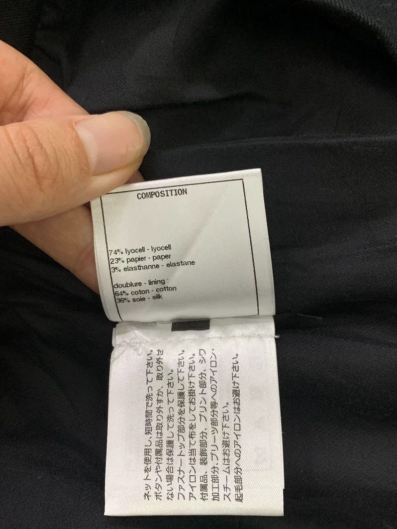 Chanel Chanel Black A-line Mini Skirt - dmc Size 28" / US 6 / IT 42 - 6 Thumbnail