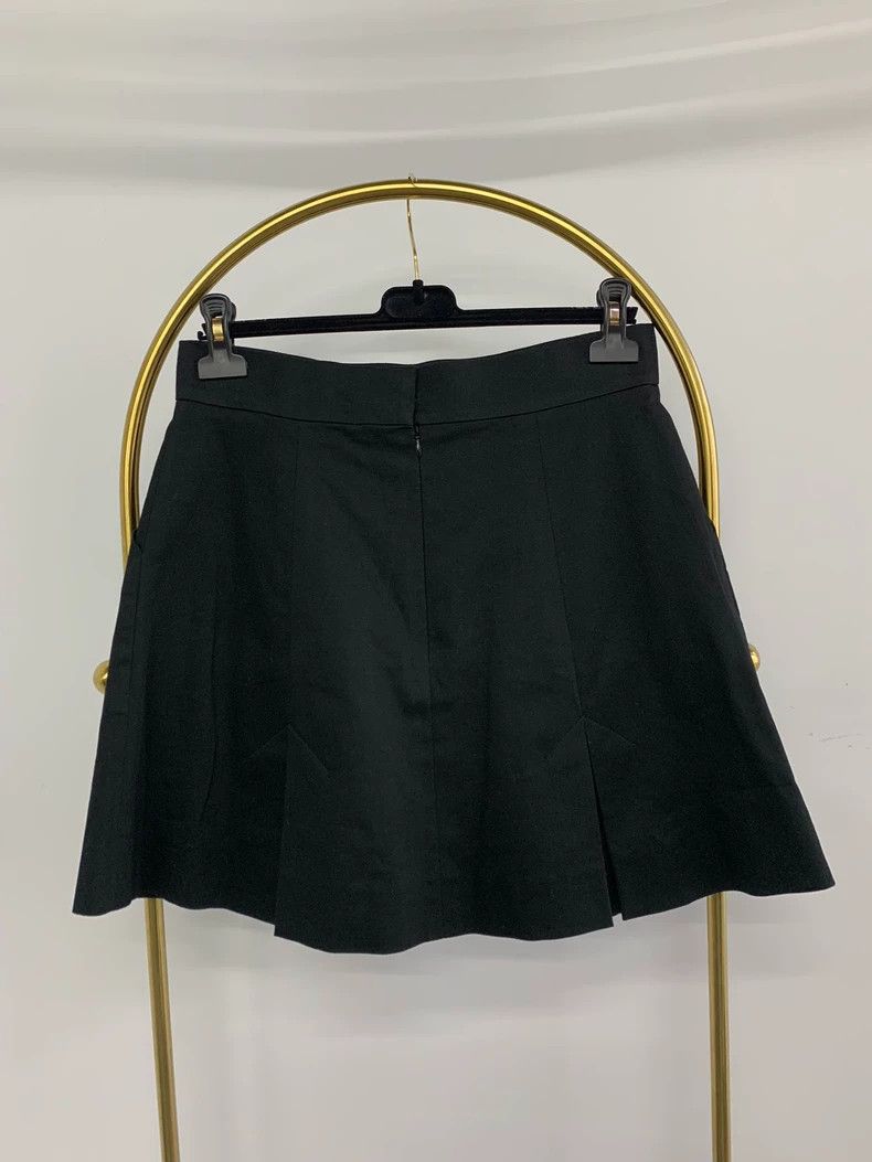 Chanel Chanel Black A-line Mini Skirt - dmc Size 28" / US 6 / IT 42 - 3 Thumbnail