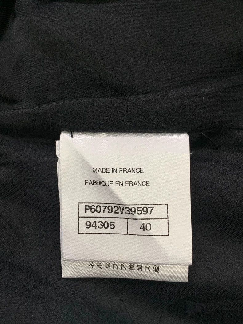 Chanel Chanel Black A-line Mini Skirt - dmc Size 28" / US 6 / IT 42 - 5 Thumbnail