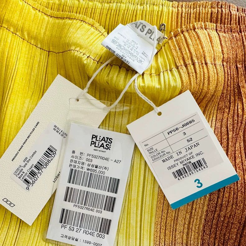 Issey Miyake Issey Miyake Pleated Gradient Midi Skirt - dmc Size 26" / US 2 / IT 38 - 4 Thumbnail