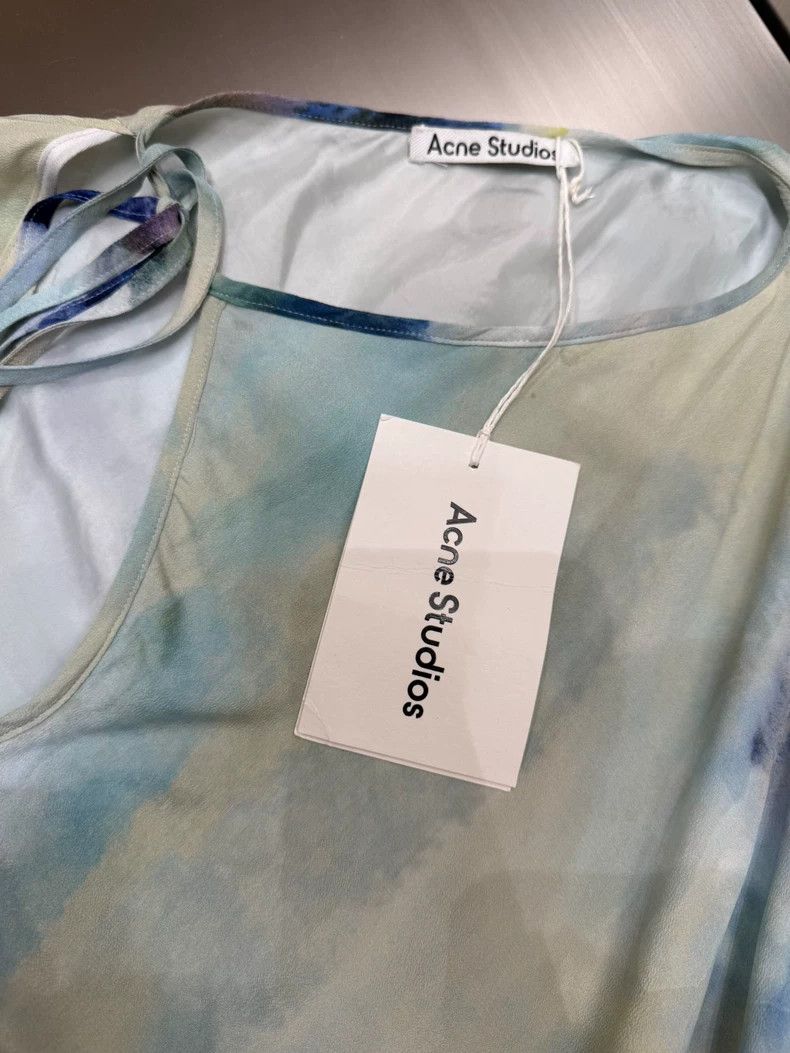 Vintage Acne Studios Landscape Print Dress - dmc Size M / US 6-8 / IT 42-44 - 7 Thumbnail