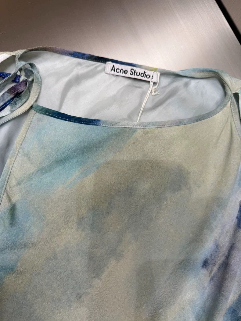 Vintage Acne Studios Landscape Print Dress - dmc Size M / US 6-8 / IT 42-44 - 5 Thumbnail