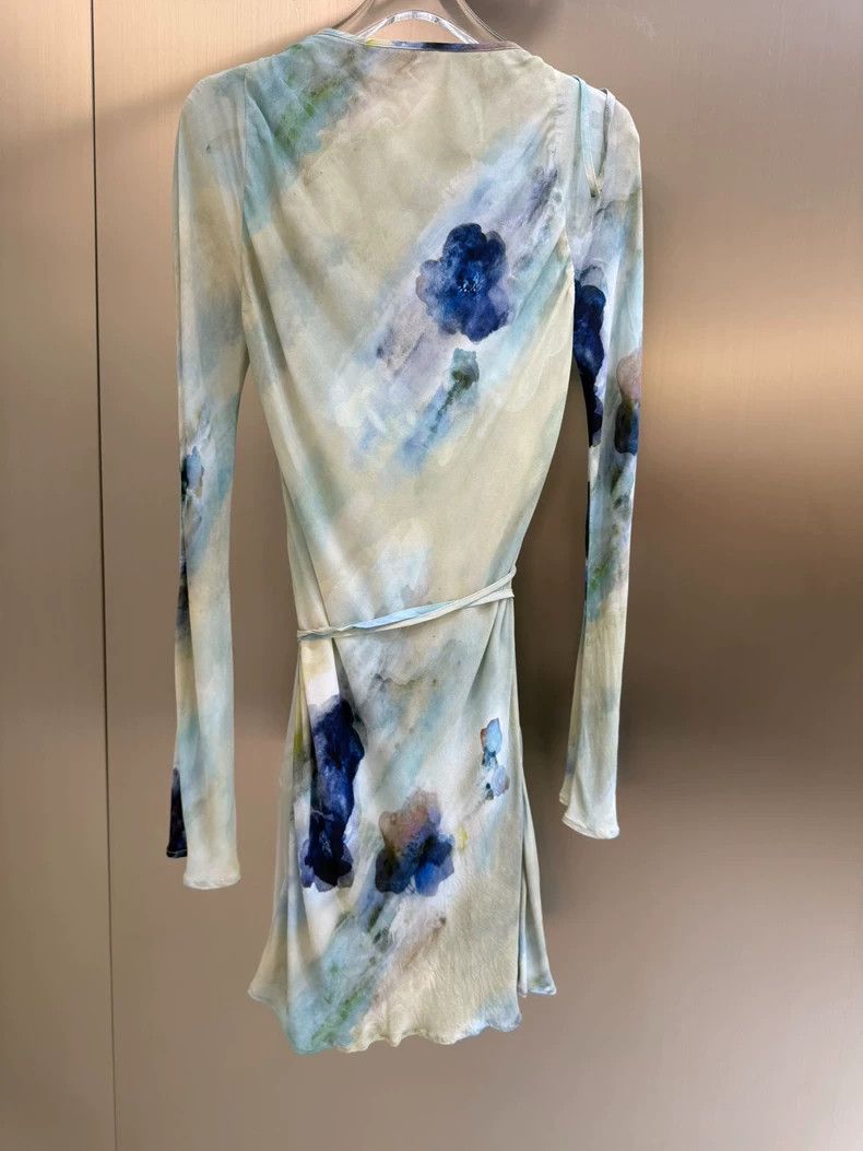 Vintage Acne Studios Landscape Print Dress - dmc Size M / US 6-8 / IT 42-44 - 2 Thumbnail