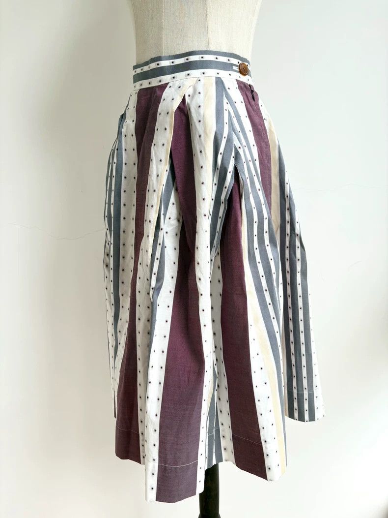 Vivienne Westwood Vivienne Westwood Vintage Lace Pattern Skirt Set - dmc Size 22" - 6 Thumbnail
