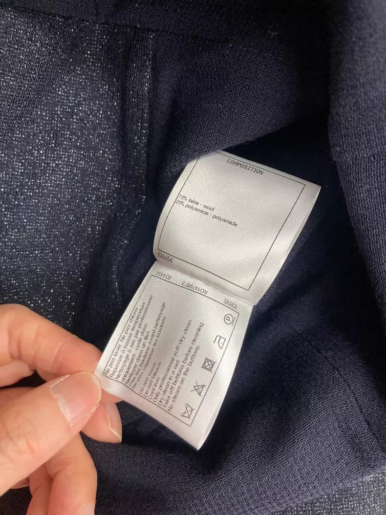 Chanel Chanel Black Double-Breasted Blazer Dress - dmc Size S / US 4 / IT 40 - 6 Thumbnail