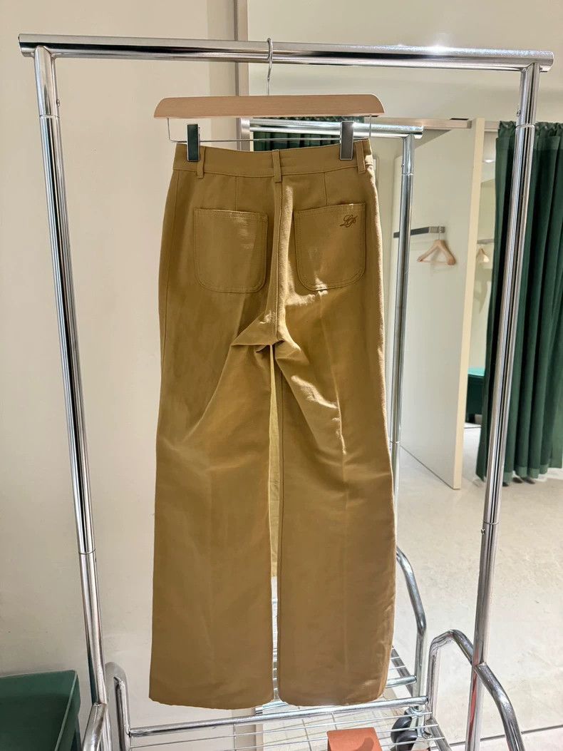 Loro Piana Loro Piana Women's High-Waist Flared Pants - dmc Size 28" / US 6 / IT 42 - 4 Thumbnail