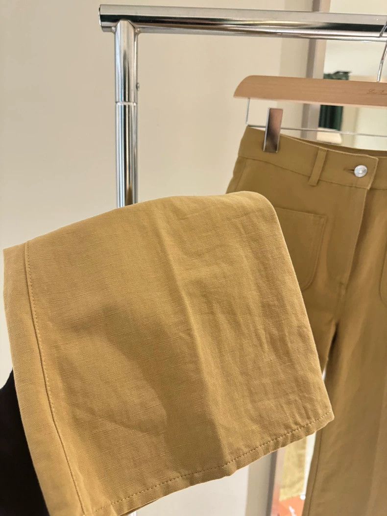 Loro Piana Loro Piana Women's High-Waist Flared Pants - dmc Size 28" / US 6 / IT 42 - 3 Thumbnail
