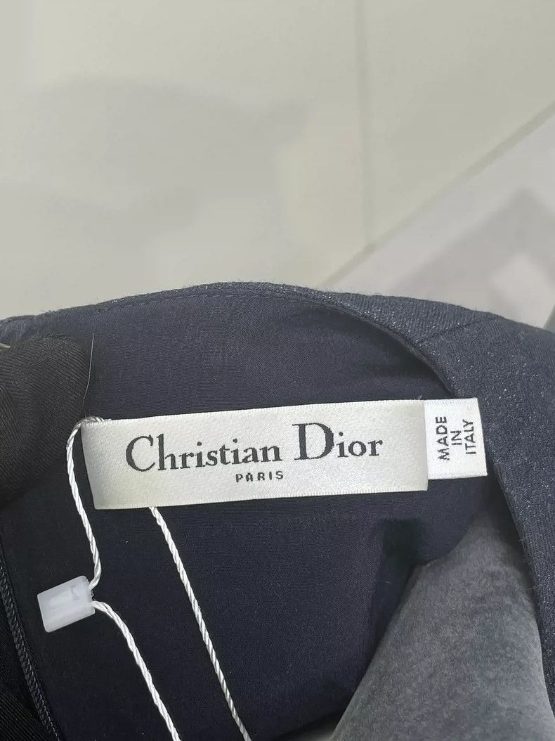 Dior Dior Belted Sleeveless Dress - dmc Size XS / US 0-2 / IT 36-38 - 5 Thumbnail