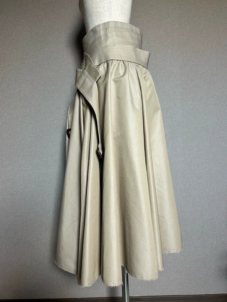 Comme des Garcons COMME des GARCONS Beige Vintage Skirt - dmc Size 26" / US 2 / IT 38 - 2 Thumbnail