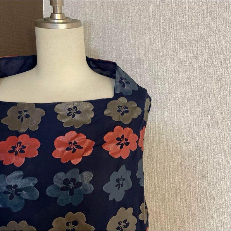 Comme des Garcons COMME des GARCONS Vintage Floral Dress - dmc Size S / US 4 / IT 40 - 6 Thumbnail