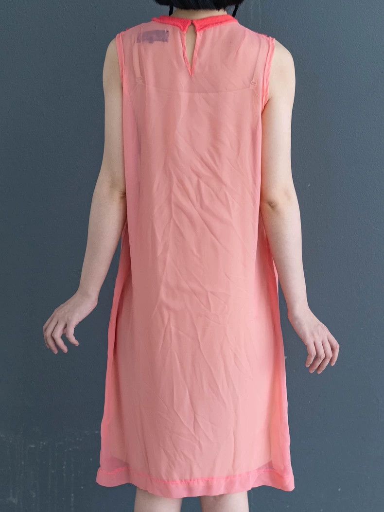 Comme des Garcons COMME des GARCONS Pink Knit Dress - dmc Size S / US 4 / IT 40 - 8 Thumbnail