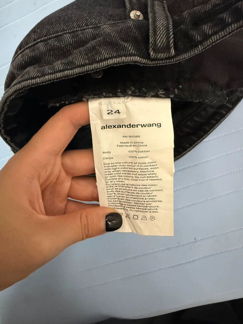 Alexander Wang Alexander Wang Bite High-Waist Denim Shorts - dmc Size 24" / US 00 / IT 34 - 5 Thumbnail
