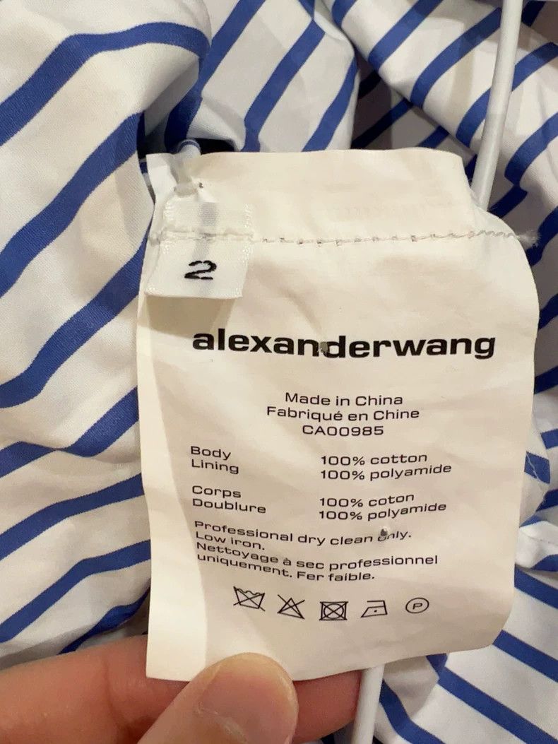 Alexander Wang Alexander Wang Shirt Dress Size 2 - dmc Size S / US 4 / IT 40 - 2 Thumbnail