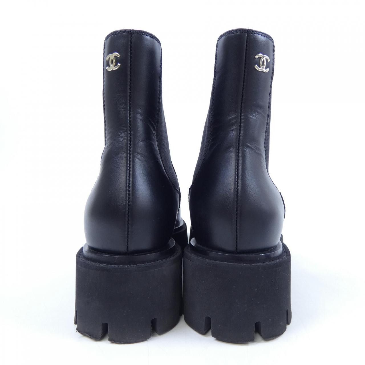 Chanel Chanel Chanel G45784B17237 Calfskin Boots Leather Shoes G45784B17237 DUTY FREE for USA Size ONE SIZE - 5 Thumbnail