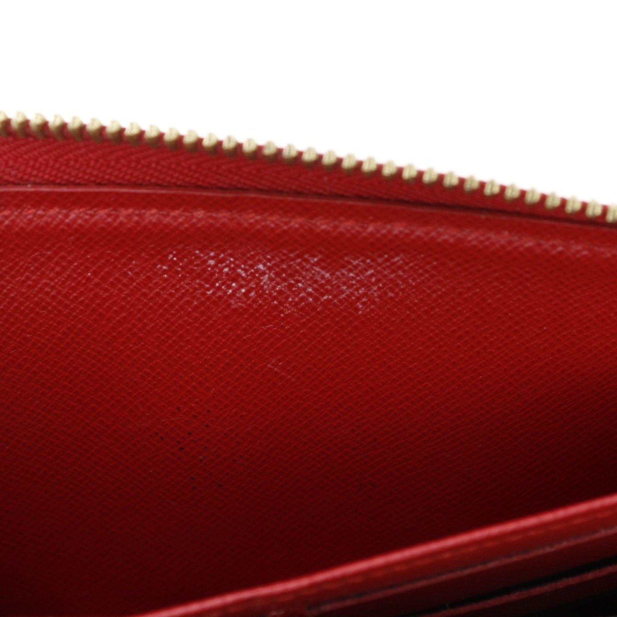 Louis Vuitton Louis Vuitton Retiro Zippy Wallet M61854 Monogram Canvas Cerise 2019 Brown/Red MI2119 Women's Size ONE SIZE - 14 Thumbnail