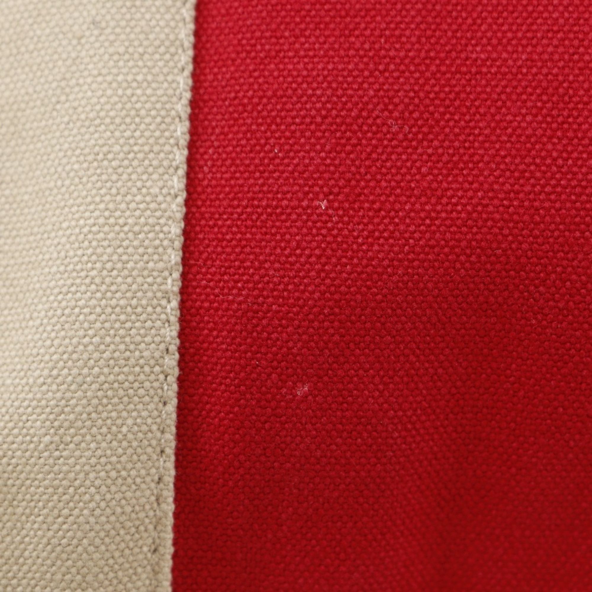 Hermes Hermes Hermès Tapidocel Clutch Bag, Cotton, Red, A5 Size, Flap, Unisex Size ONE SIZE - 12 Thumbnail