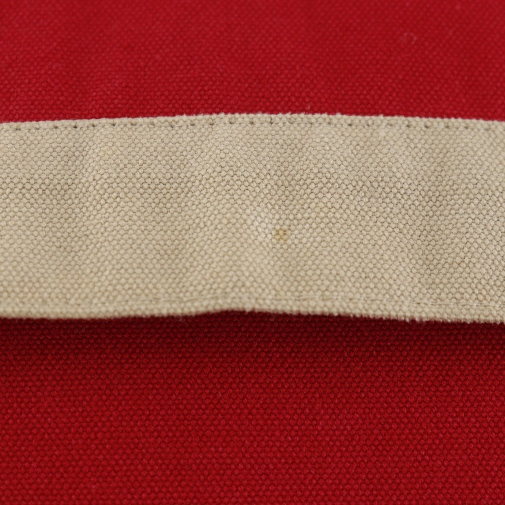 Hermes Hermes Hermès Tapidocel Clutch Bag, Cotton, Red, A5 Size, Flap, Unisex Size ONE SIZE - 9 Thumbnail