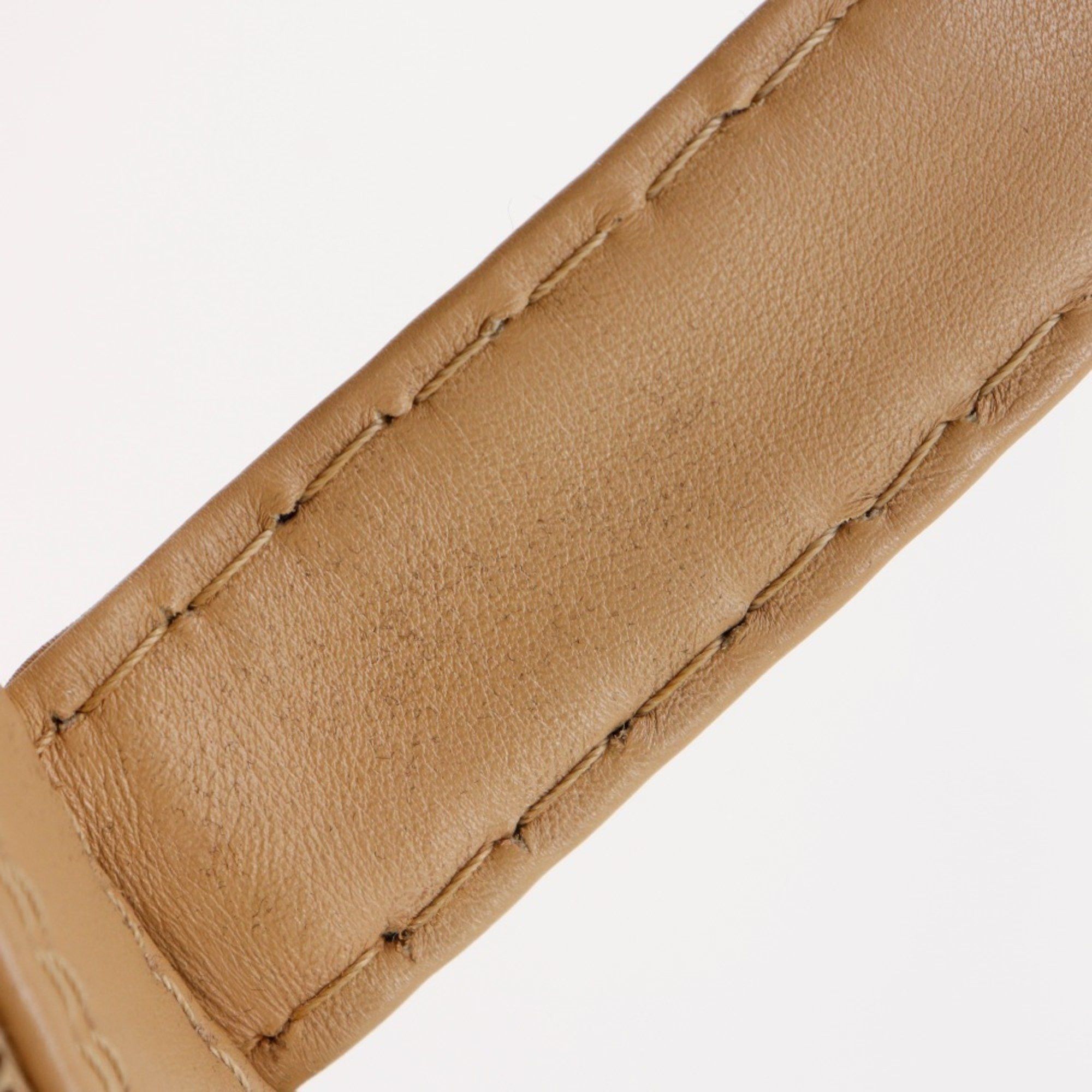 Chanel CHANEL Wild Stitch Tote Bag A14693, Beige Calfskin, A5 Size, Double, Women's Size ONE SIZE - 15 Thumbnail