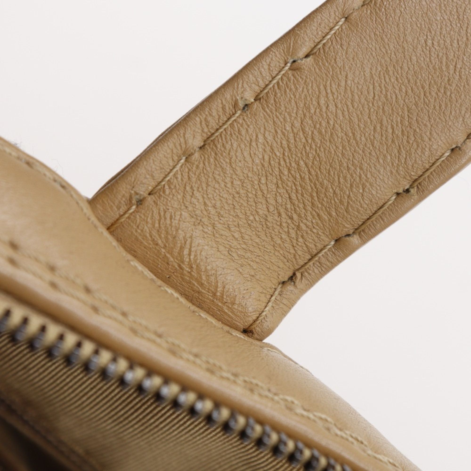 Chanel CHANEL Wild Stitch Tote Bag A14693, Beige Calfskin, A5 Size, Double, Women's Size ONE SIZE - 16 Thumbnail