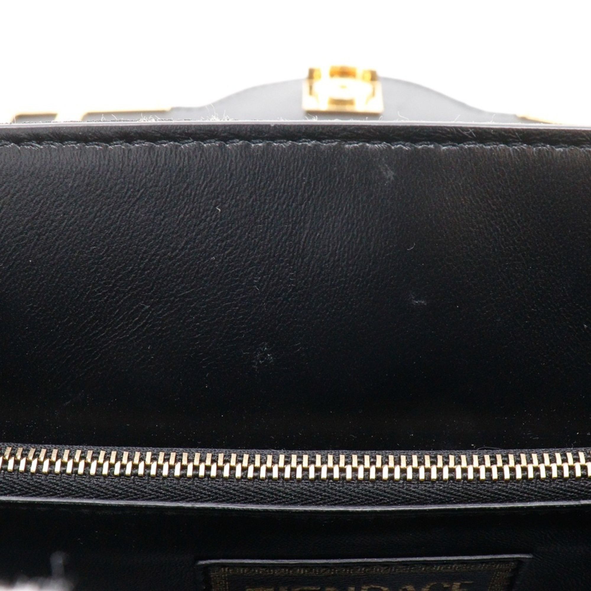 Fendi Fendi La Medusa Zucca handbag and Versace Fendace shoulder bag in nylon canvas leather, black/brown, 2-way, A5 size, for women. Size ONE SIZE - 16 Thumbnail