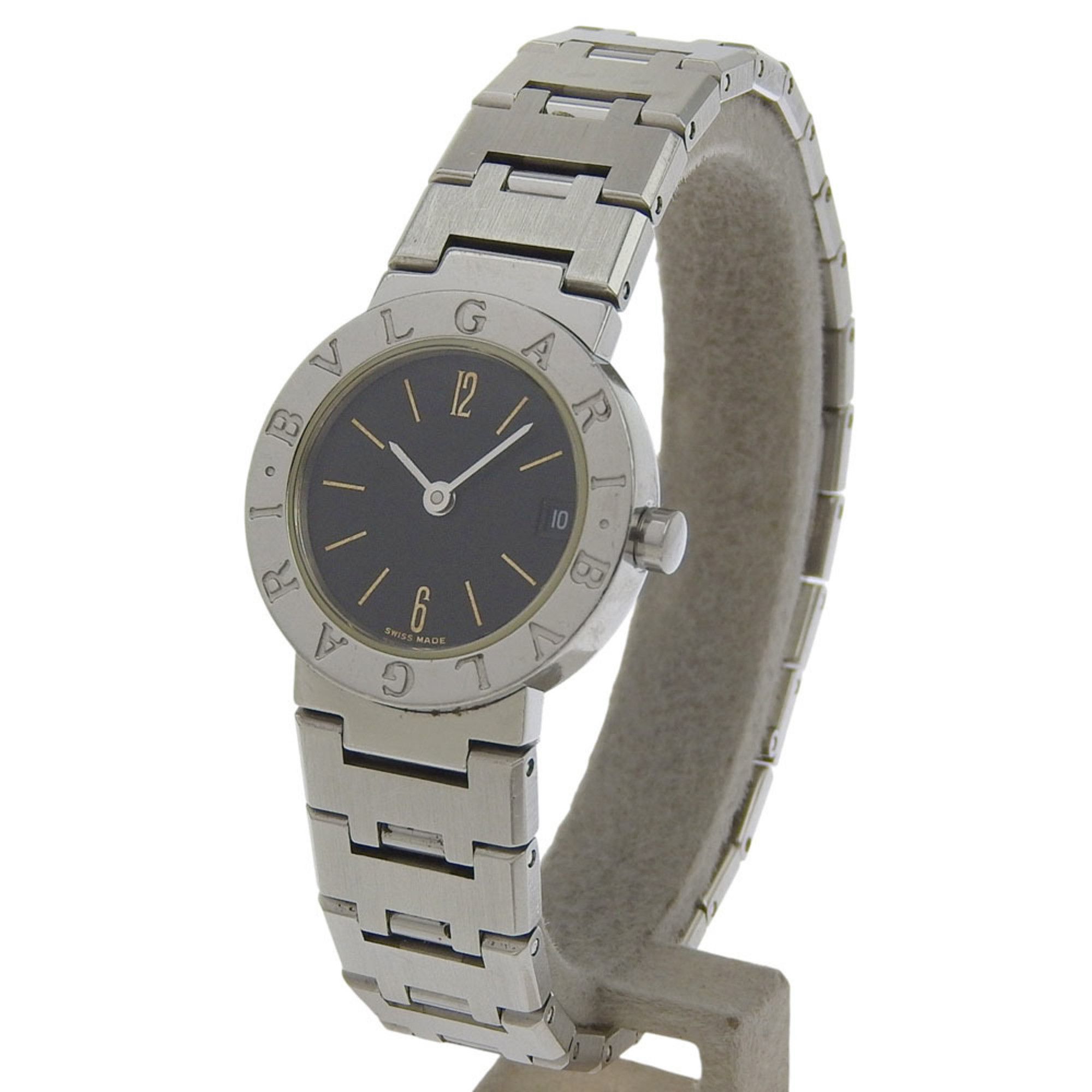 Bvlgari BVLGARI Bzero1 Watch, BZero1 BB23SS, Stainless Steel, Quartz Movement, Analog Display, Black Dial, Women's Size ONE SIZE - 2 Thumbnail