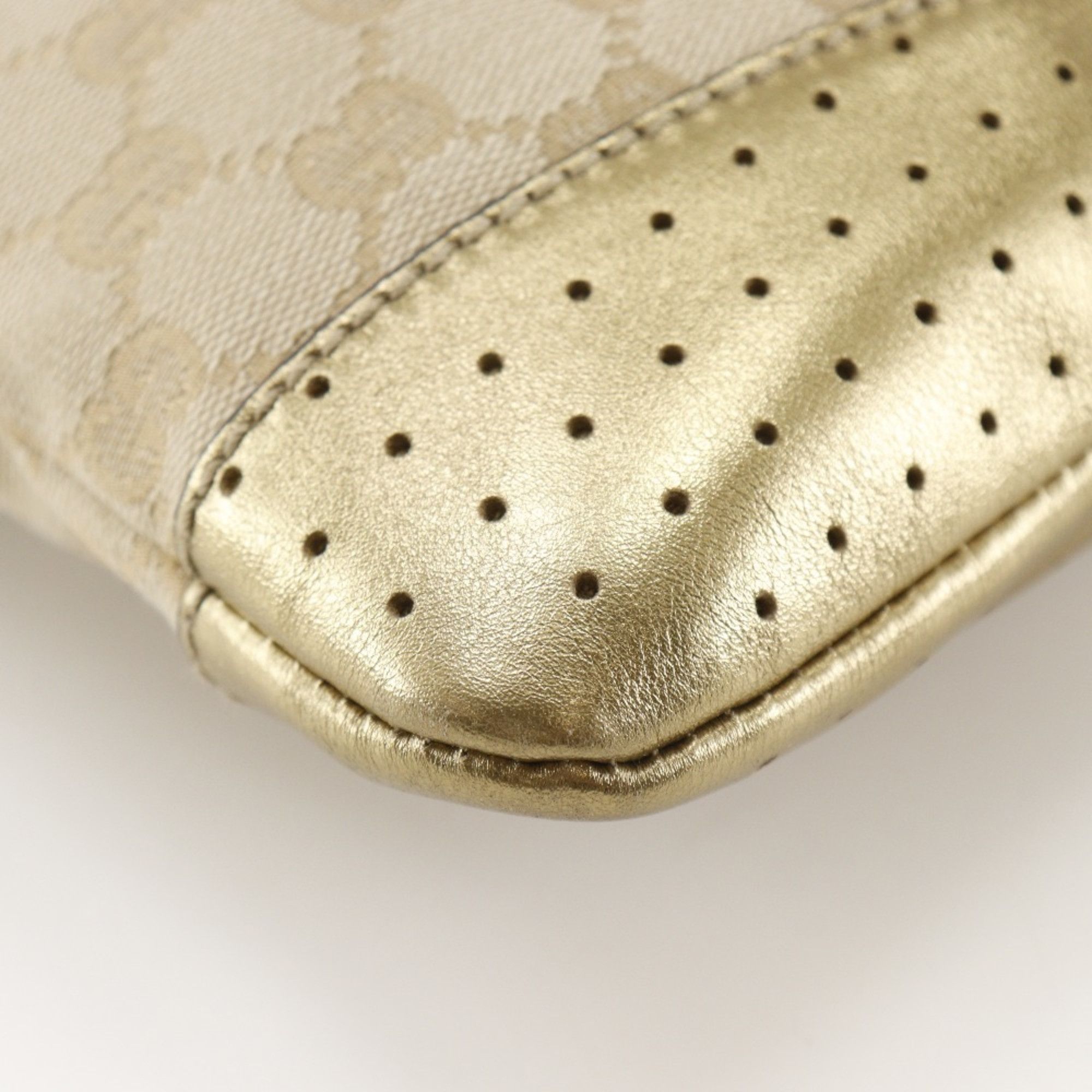 Gucci Gucci Shoulder Bag 145857 GG Canvas Beige A5 Women's Size ONE SIZE - 4 Thumbnail