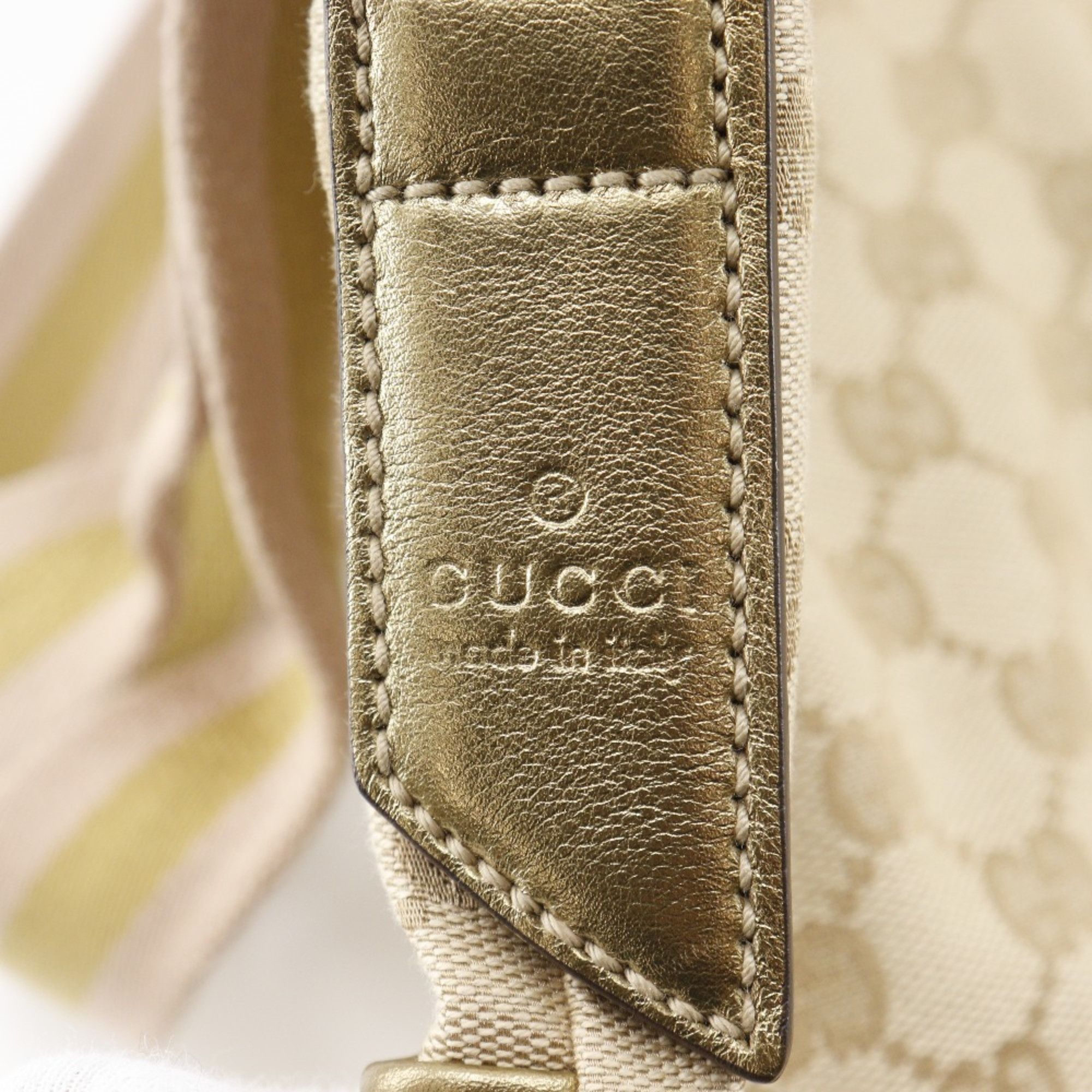 Gucci Gucci Shoulder Bag 145857 GG Canvas Beige A5 Women's Size ONE SIZE - 12 Thumbnail