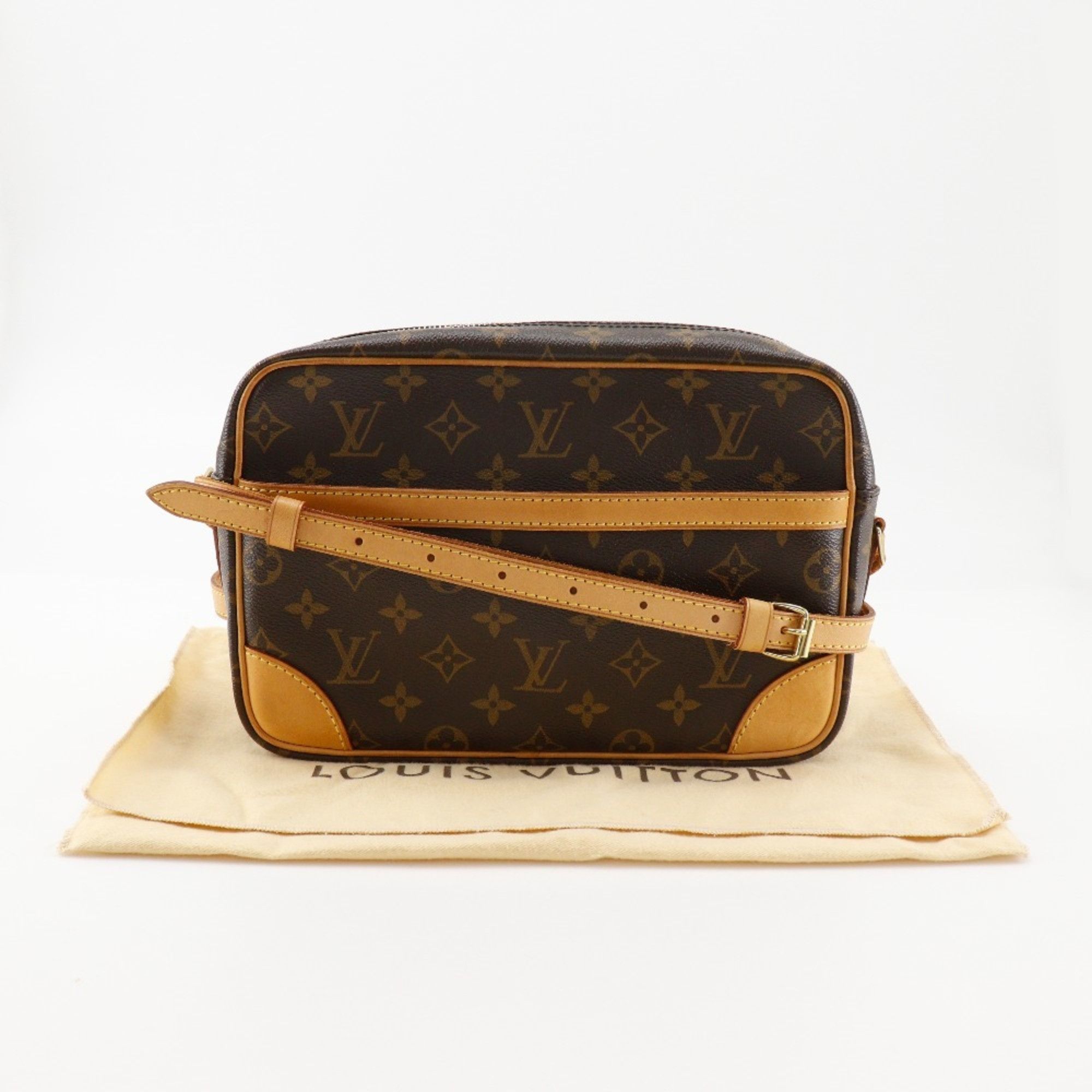Louis Vuitton Louis Vuitton Trocadero 27 Shoulder Bag M51274 Monogram Canvas 2007 Brown MB0047 A5 Unisex Size ONE SIZE - 17 Thumbnail