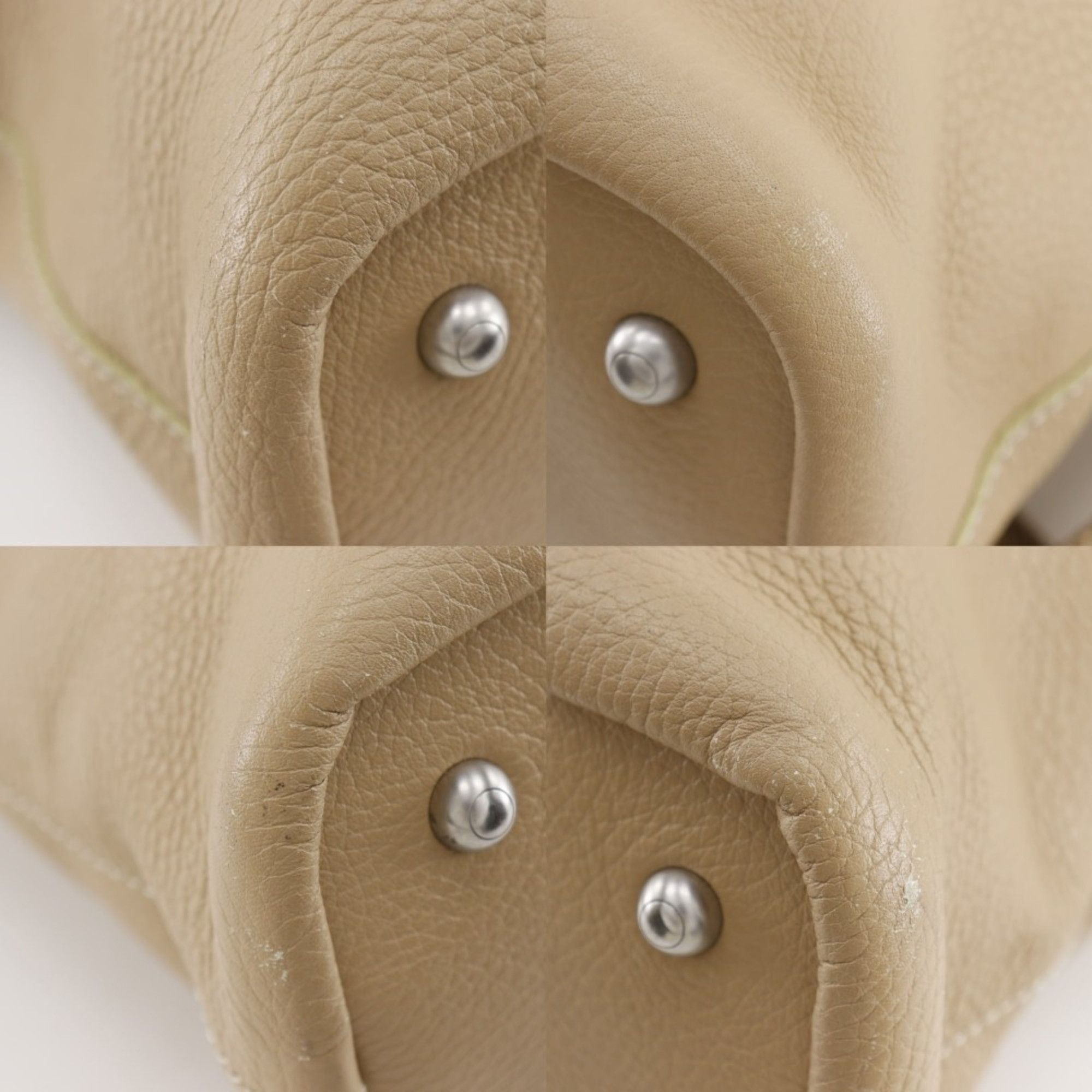 Tod's Tod's Tote Bag, Handbag, Shoulder Beige Leather, 2-Way, A4 Size, Unisex Size ONE SIZE - 4 Thumbnail