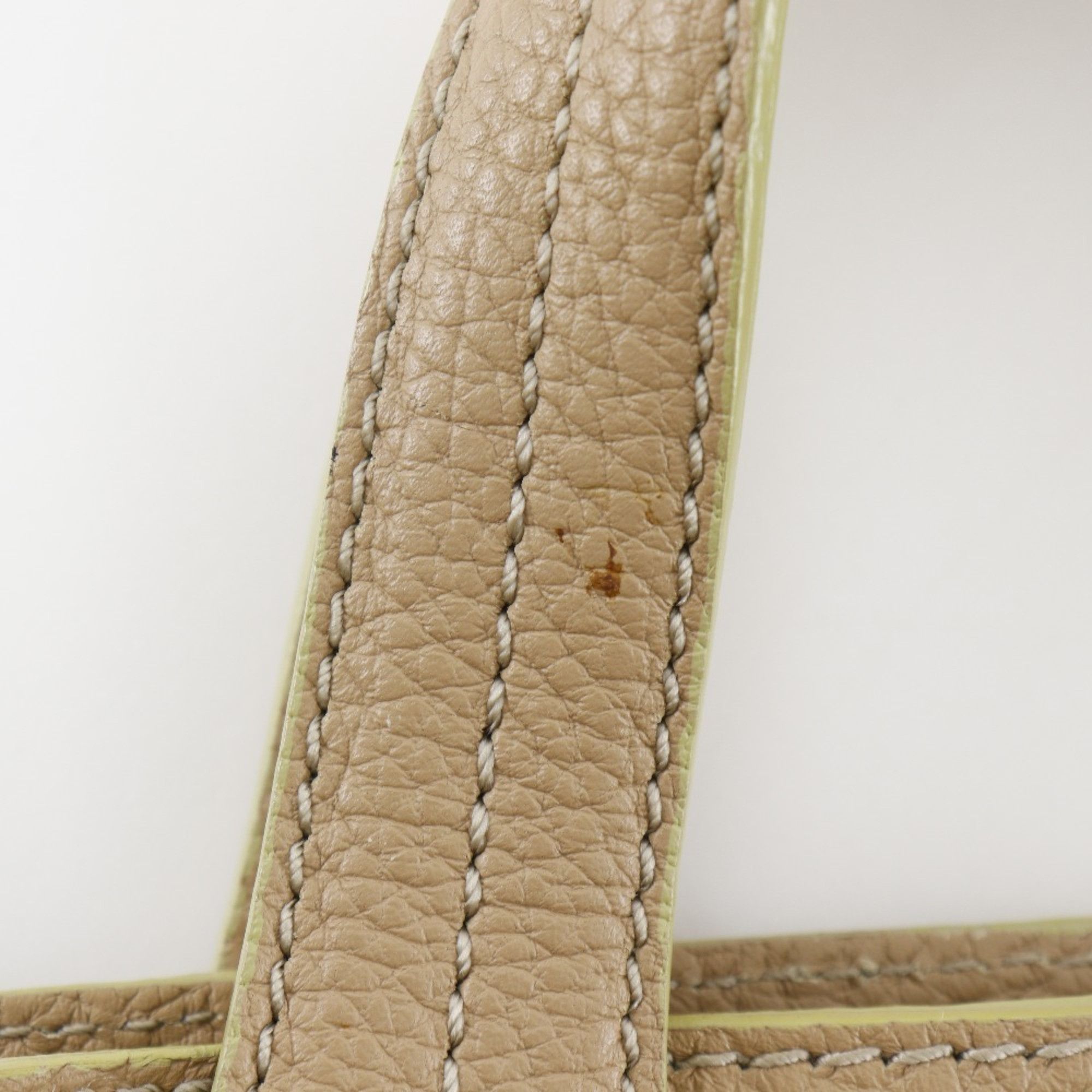 Tod's Tod's Tote Bag, Handbag, Shoulder Beige Leather, 2-Way, A4 Size, Unisex Size ONE SIZE - 11 Thumbnail