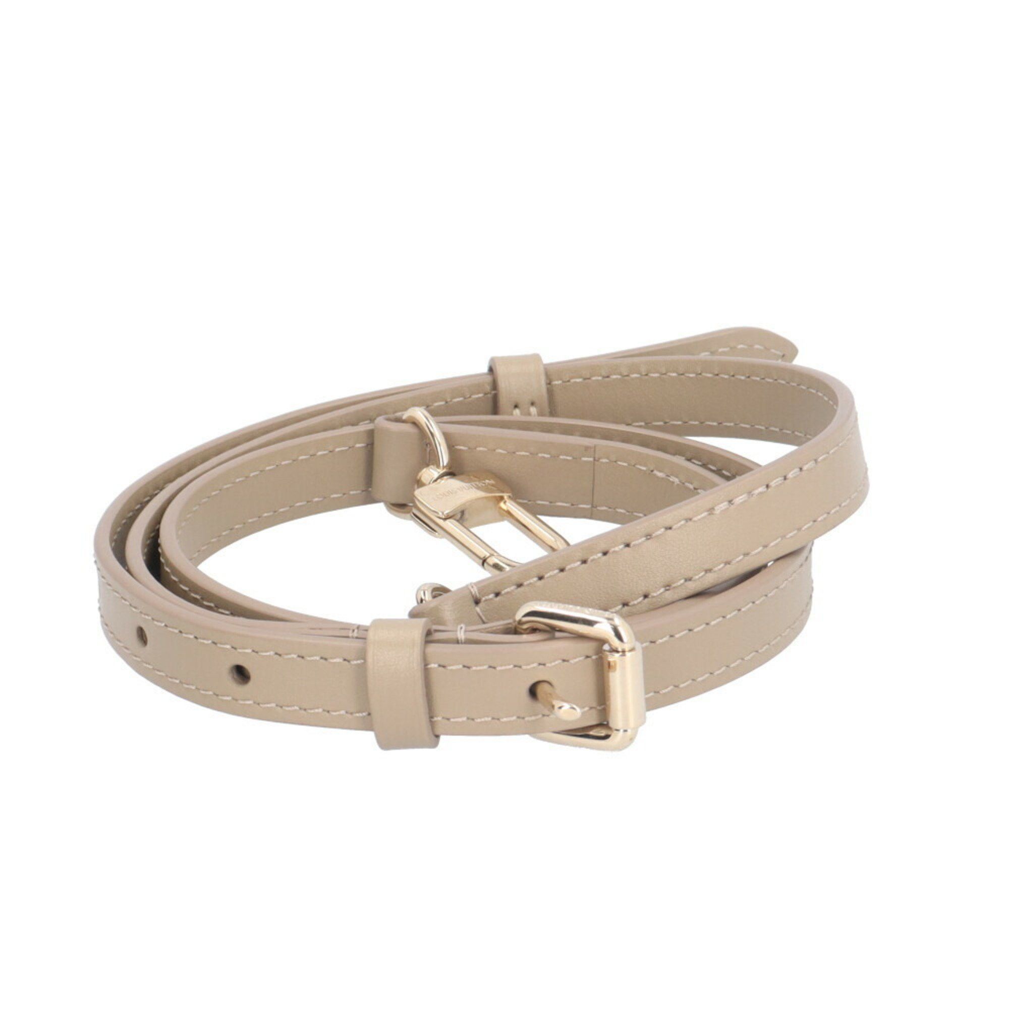 Louis Vuitton Louis Vuitton Side Trunk MM Shoulder Bag, Leather, M25072, Beige, Women's, LOUIS VUITTON Size ONE SIZE - 12 Thumbnail