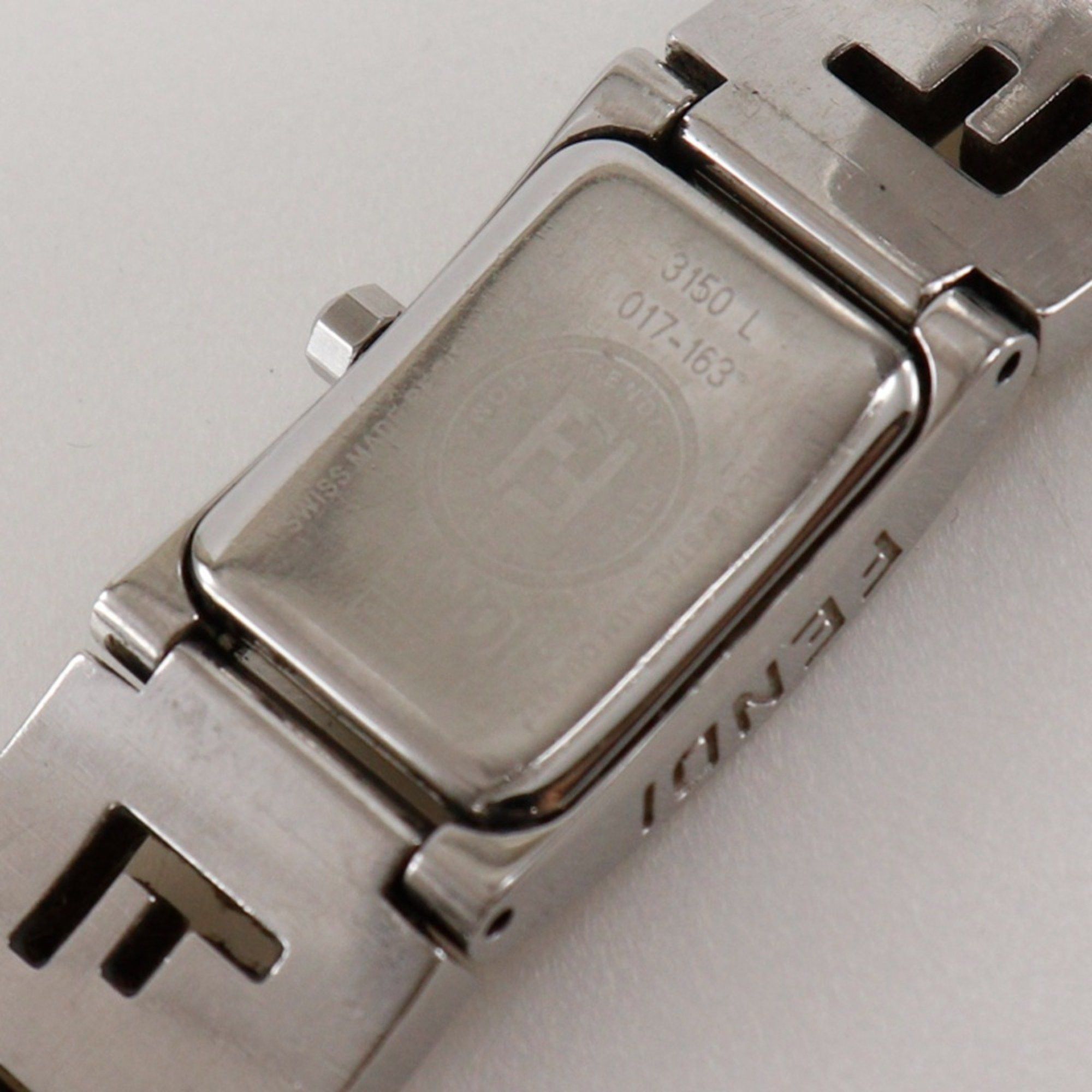 Fendi Fendi Olologi Women's Watch, 3150L Stainless Steel, Silver Quartz Movement, Analog Display, Blue Dial Size ONE SIZE - 7 Thumbnail