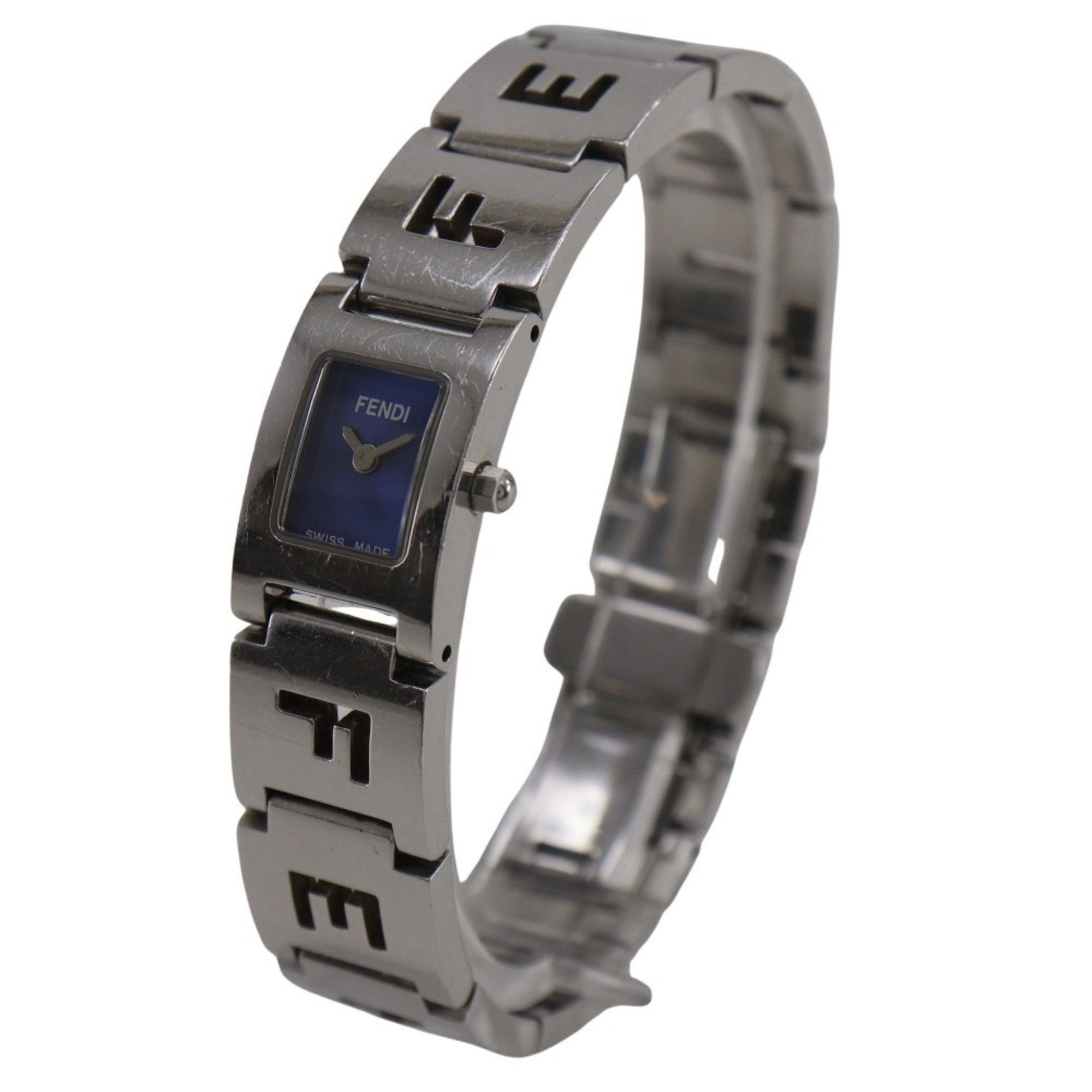 Fendi Fendi Olologi Women's Watch, 3150L Stainless Steel, Silver Quartz Movement, Analog Display, Blue Dial Size ONE SIZE - 2 Thumbnail