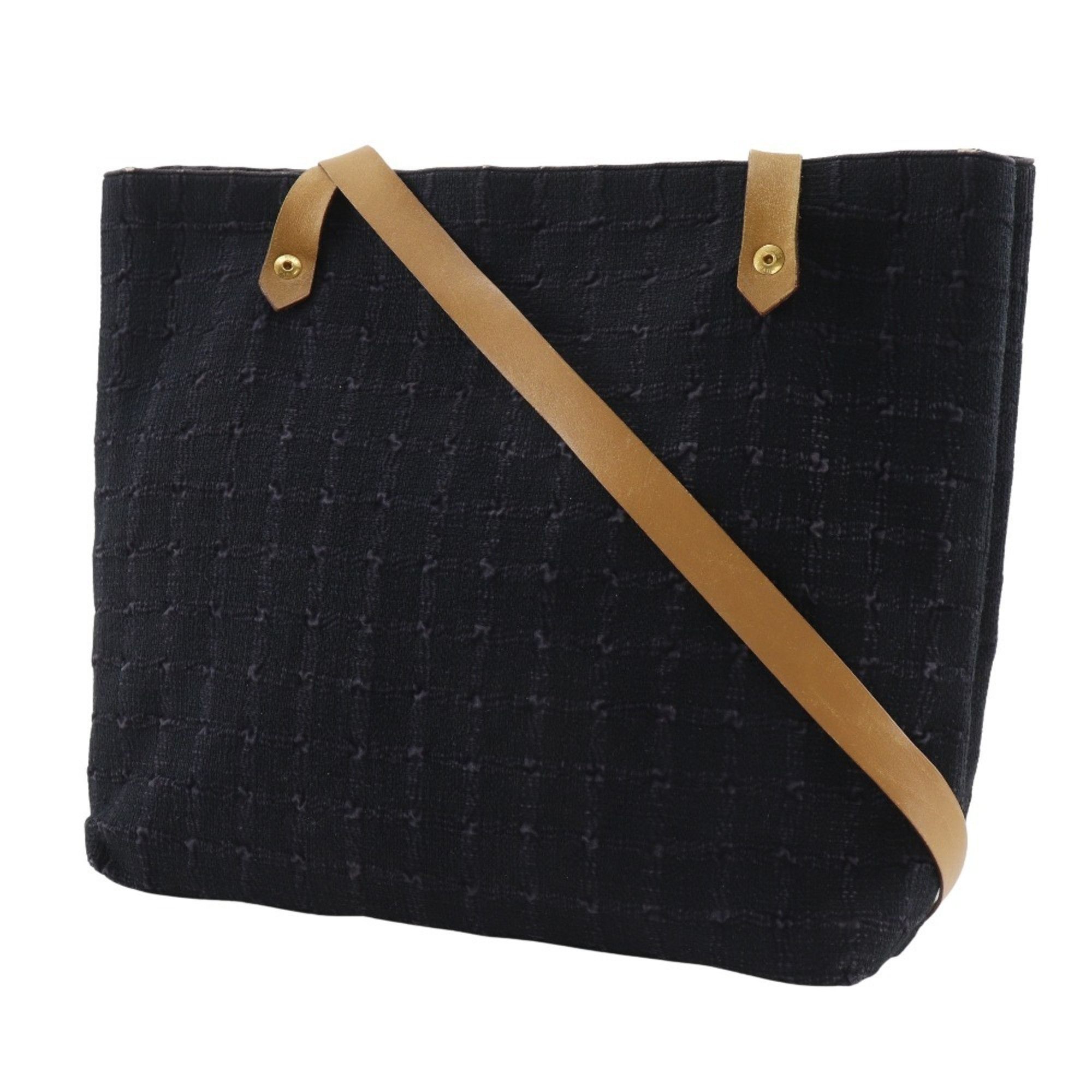 Hermes Hermes Hermès Amedaba Hippo de Poche Shoulder Bag, Long Canvas, Black, A4 Size, Women's Size ONE SIZE - 2 Thumbnail